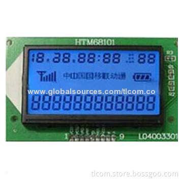 TN Positive Segment LCD Display Module for Calculators, OEM/ODM Orders Available